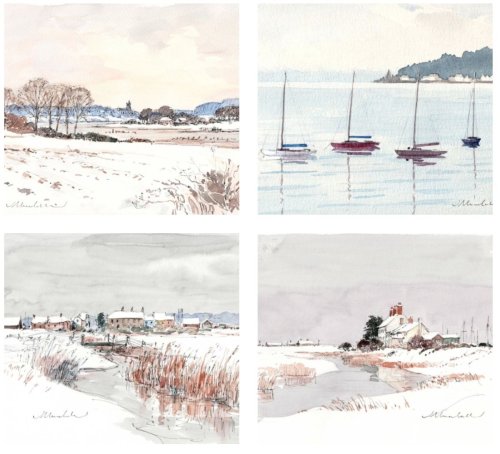 4 Fine Art Prints- Collection No 4